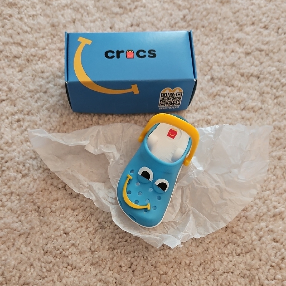 McDonalds Happy Meal CROCS Key Chain Charm